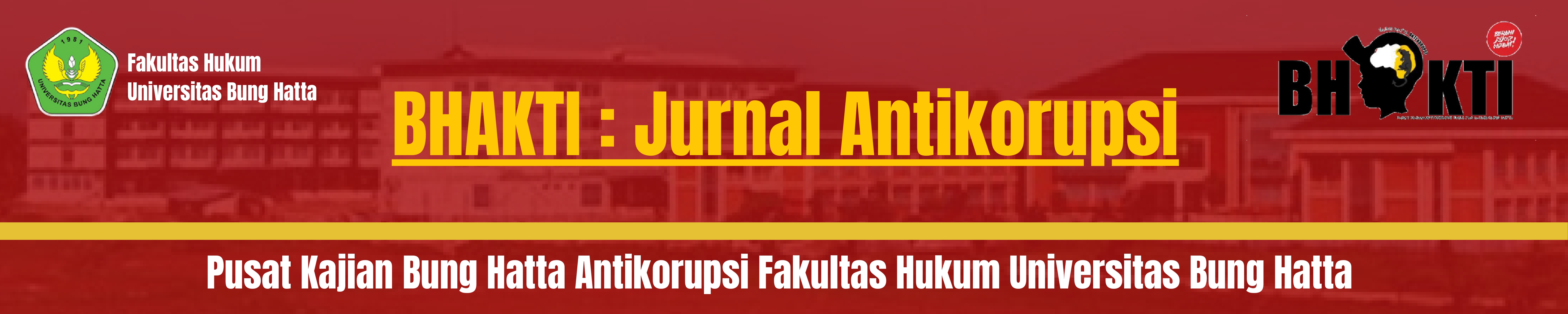 BHAKTI : Jurnal Antikorupsi